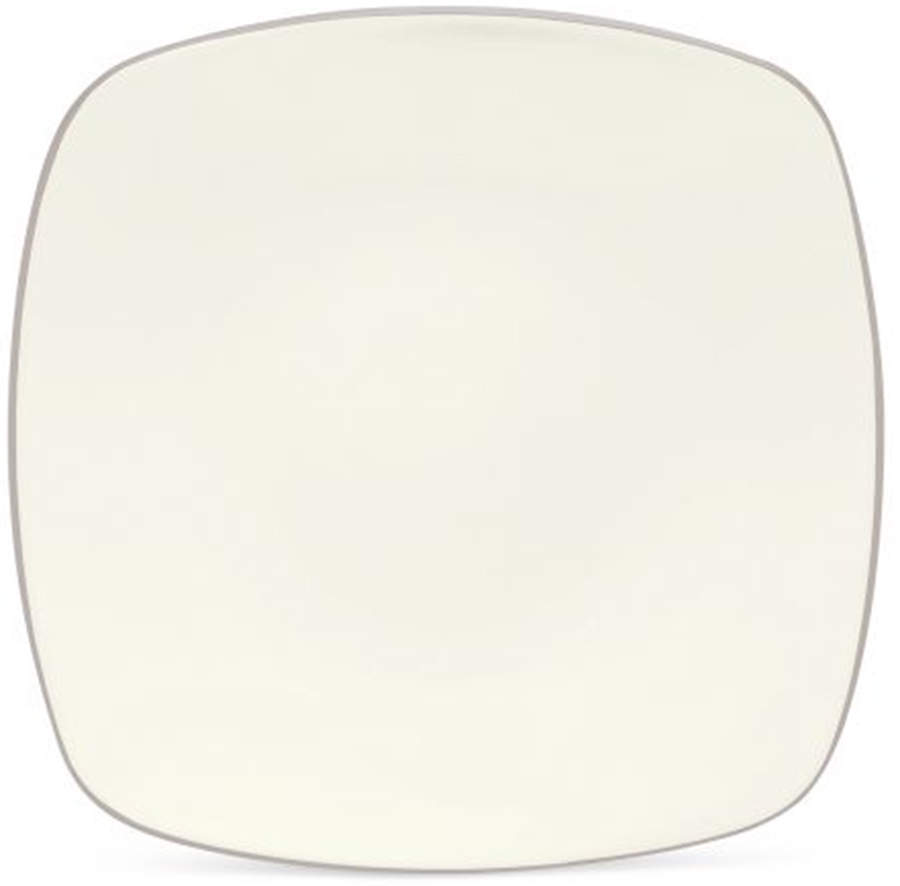 Colorwave Sand Square Salad Plate by Noritake-1