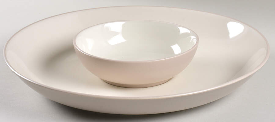 Colorwave Sand (2 Piece) Chip & Dip Set by Noritake-1