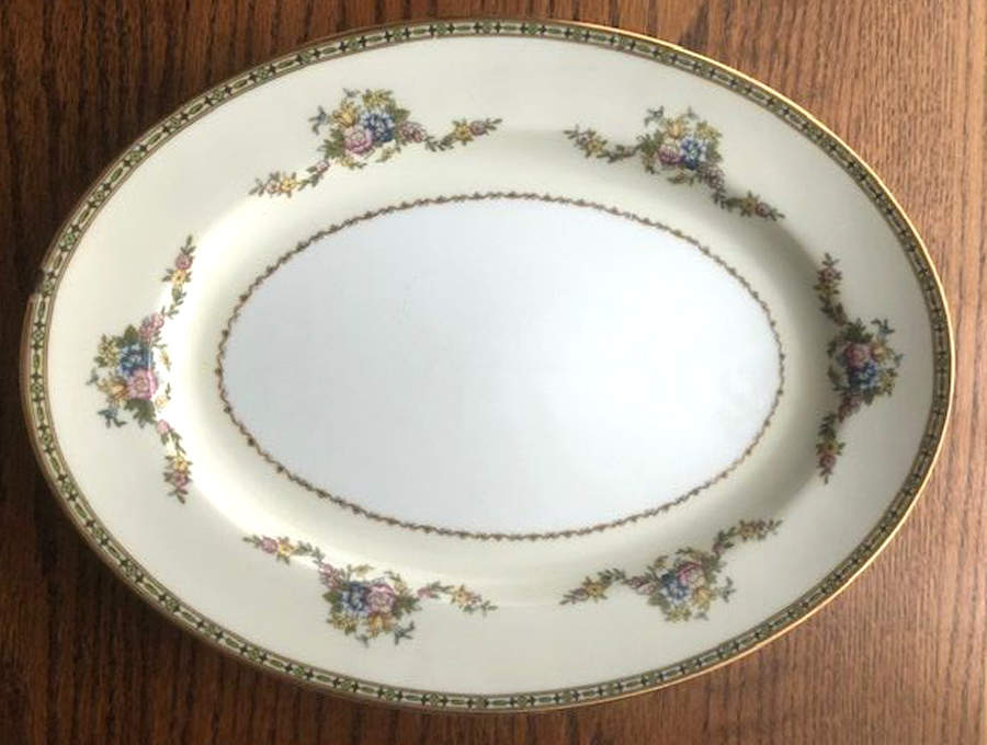 N4353 11" Oval Serving Platter by Noritake-1