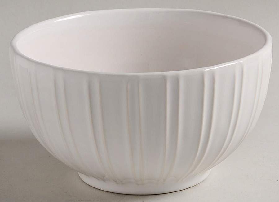 NCE8 White Soup/Cereal Bowl by Nocal Ceramics, LDA-1