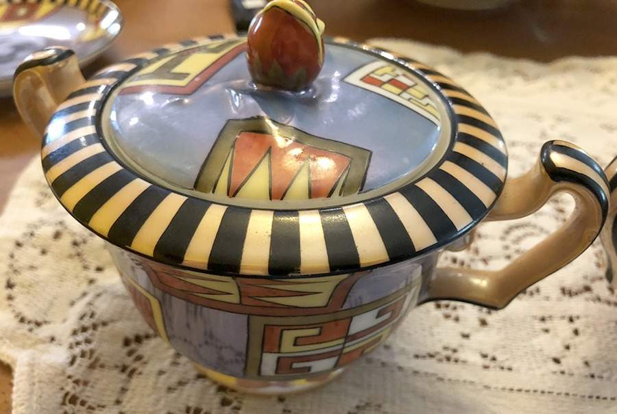 N5042 Sugar Bowl & Lid by Noritake-1