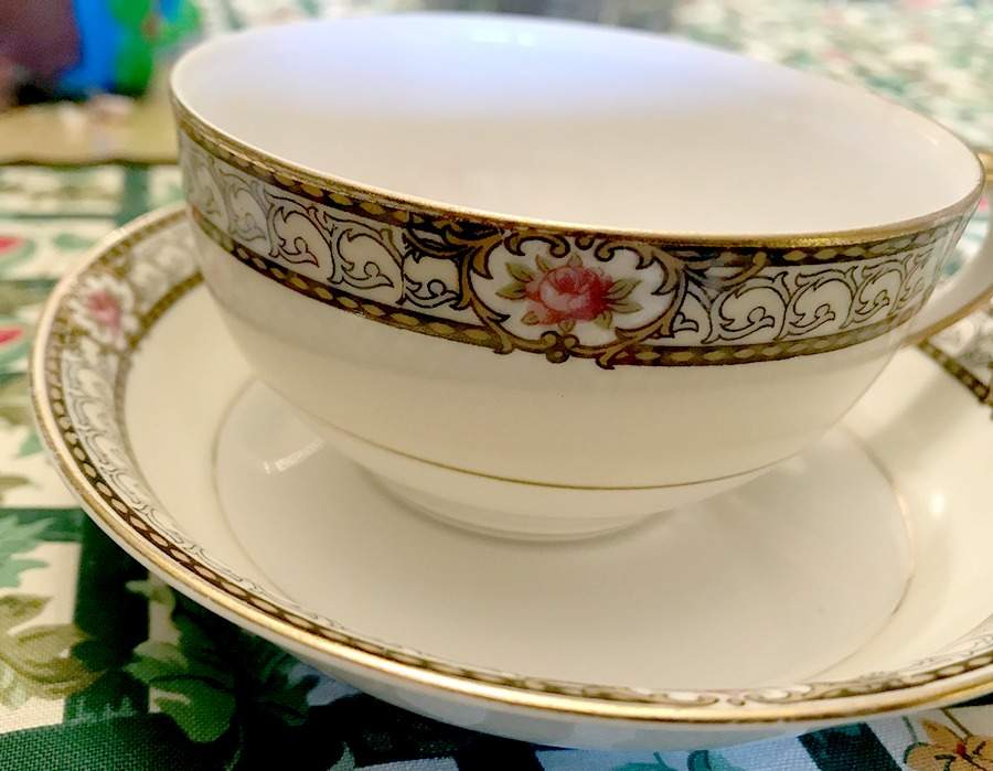 81240 Flat Cup & Saucer Set by Noritake-1