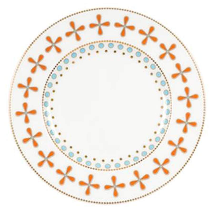 Jubilee Collection Bread & Butter Plate by Natalie Annette-1