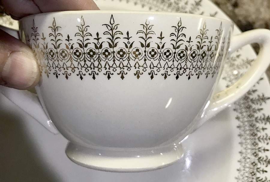 Devonshire Footed Cup by Nasco China (USA)-1