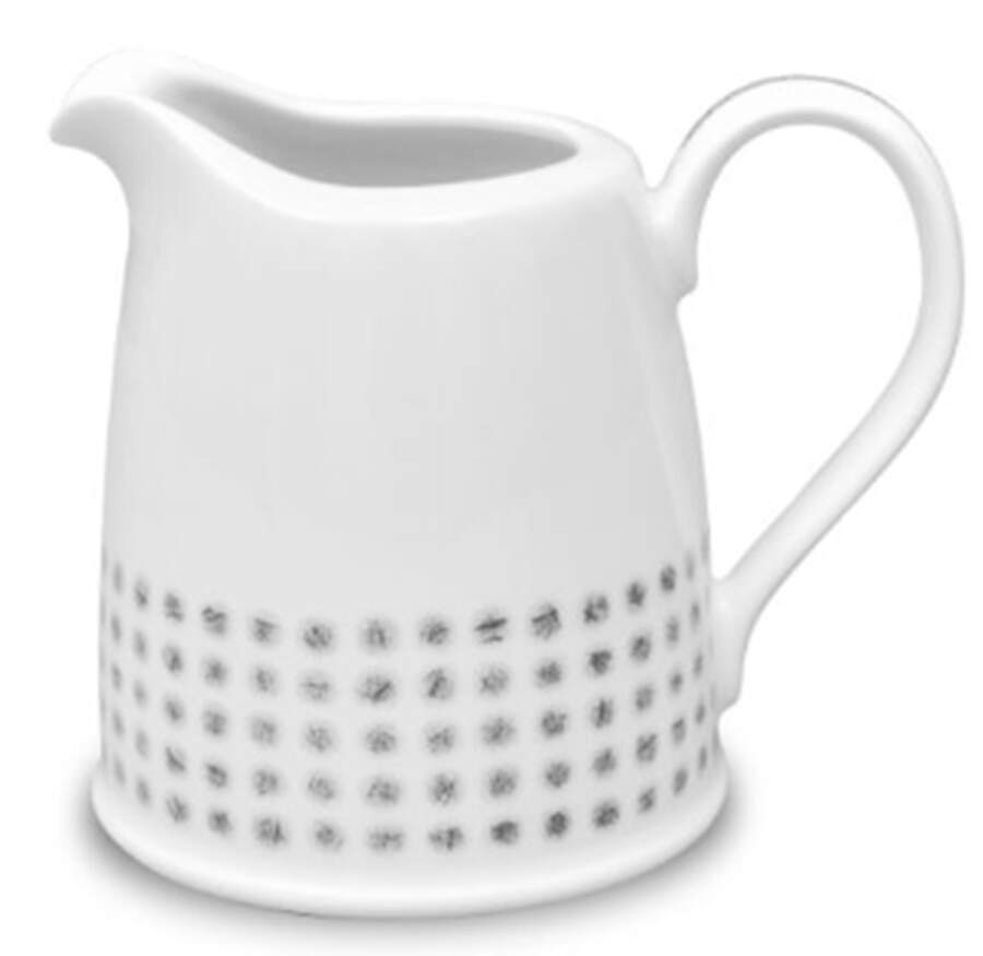 Hammock Grey Creamer by Noritake-1