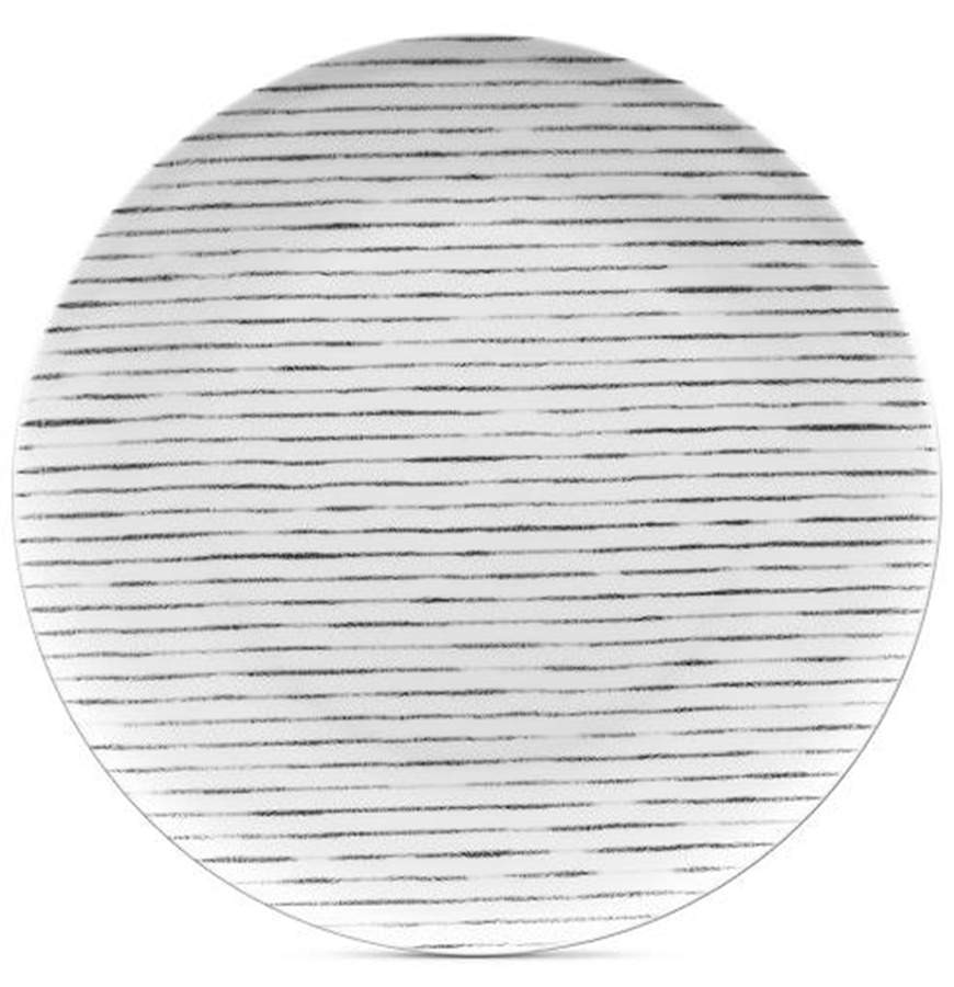 Hammock Grey Dinner Plate by Noritake-1