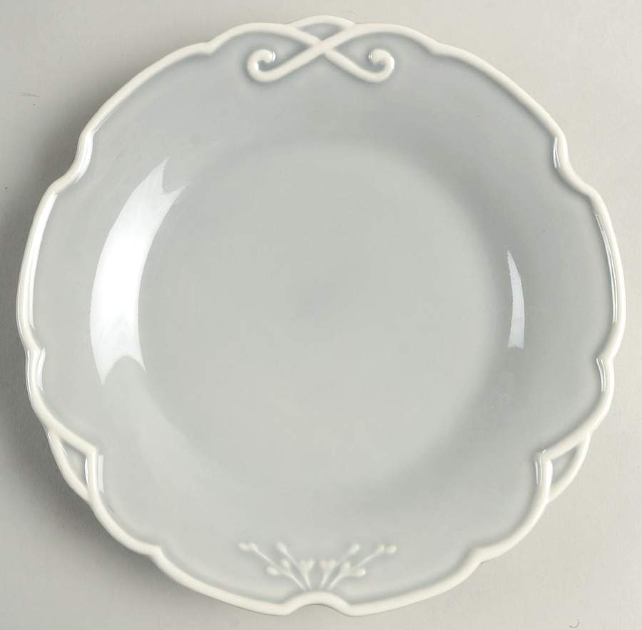 Nce5 Gray Salad Plate by Nocal Ceramics, LDA-1