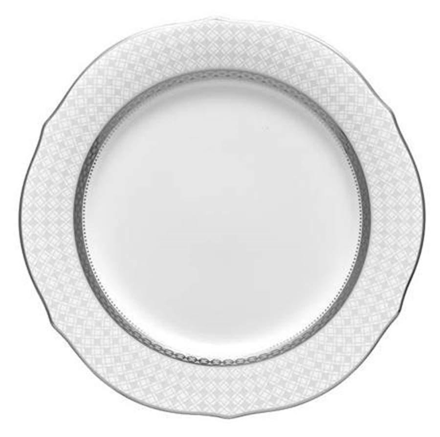 Rochester Platinum Accent Luncheon Plate by Noritake-1
