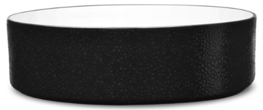 Colortex Stone Black 10" Large Salad Serving Bowl by Noritake-1
