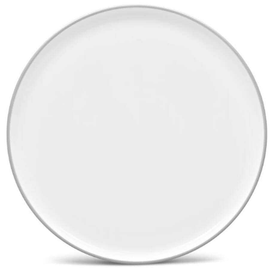 Colortex Stone Grey 11" Chop Plate (Round Platter) by Noritake-1