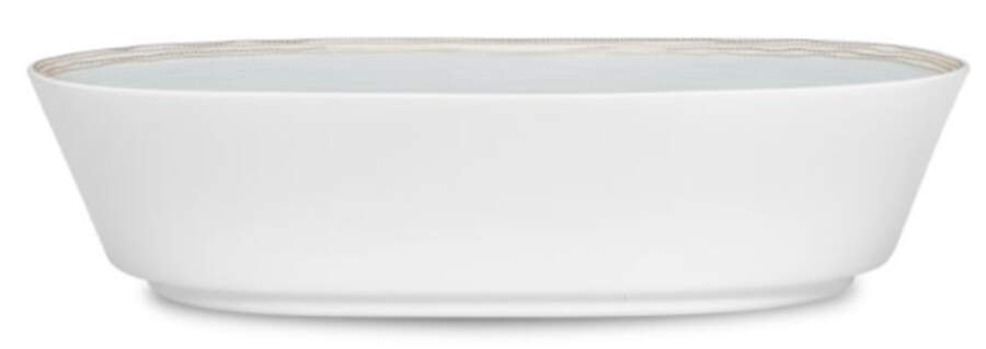 Linen Road 9" Oval Vegetable Bowl by Noritake-1