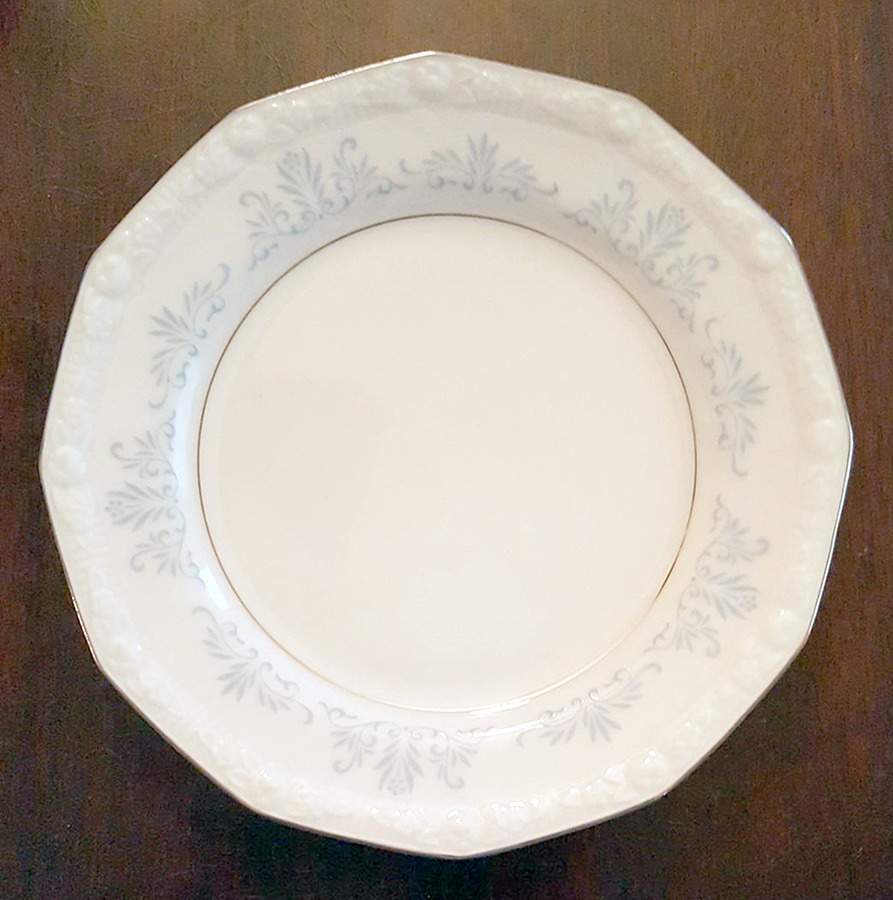 Blue Mist Dinner Plate by Narumi-1