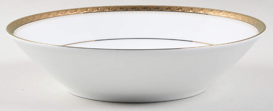 Charlotta Gold Coupe Soup Bowl by Noritake-1