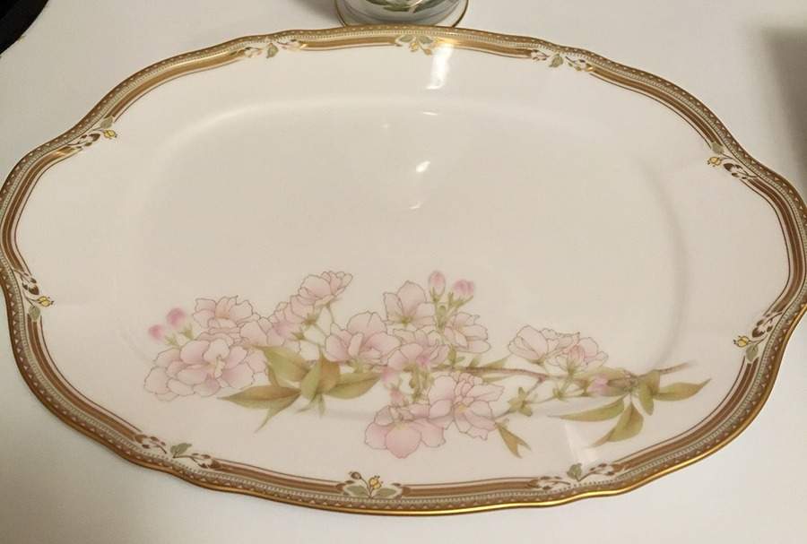 Gala Contessa 14" Oval Serving Platter by Noritake-1