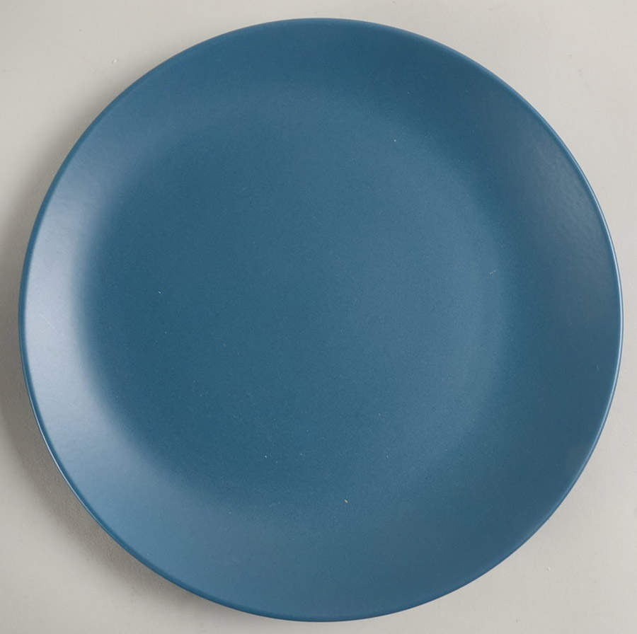 Orbit Aurora Blue Salad Plate by Nambe-1