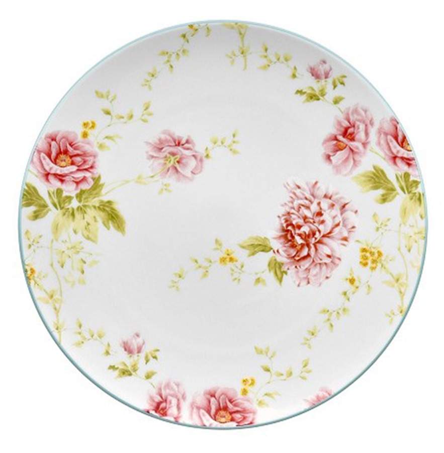 Peony Pageant Coupe Accent Luncheon Plate by Noritake-1