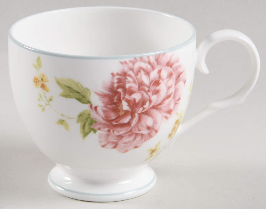Peony Pageant Footed Cup by Noritake-1