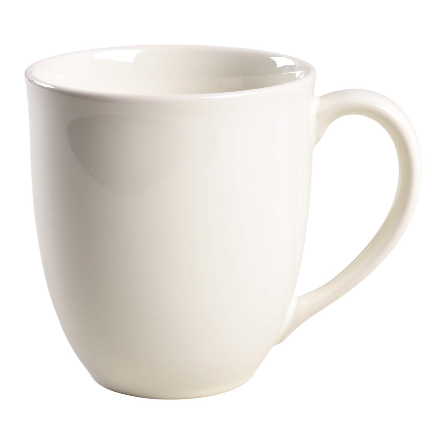 Colorwave Naked (All White) Mug by Noritake-1