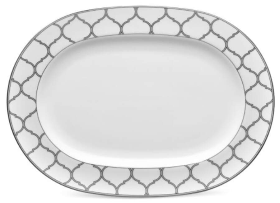 Eternal Palace 14" Oval Serving Platter by Noritake-1