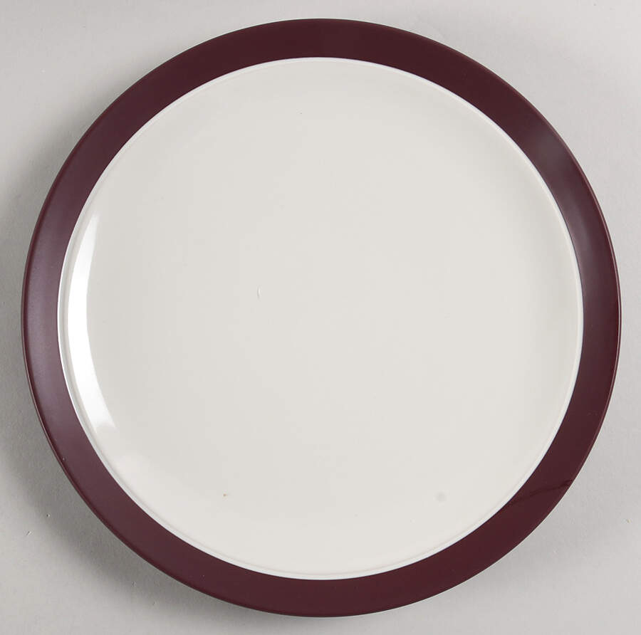 Colorwave Burgundy Dinner Plate by Noritake-1