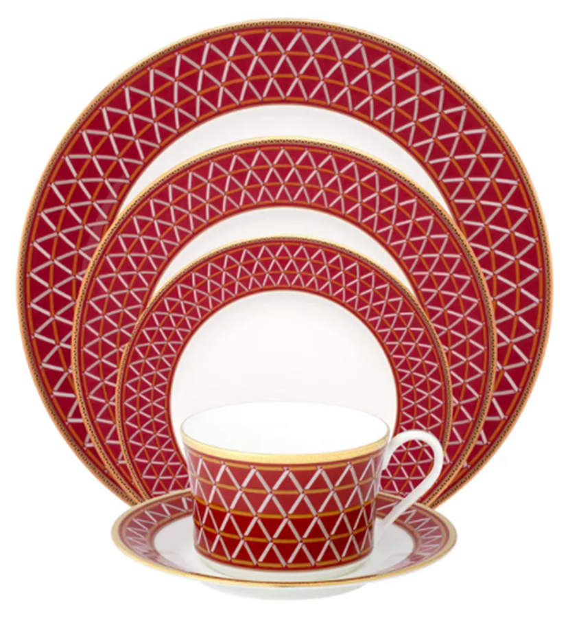 Crochet Dinner Plate by Noritake-1