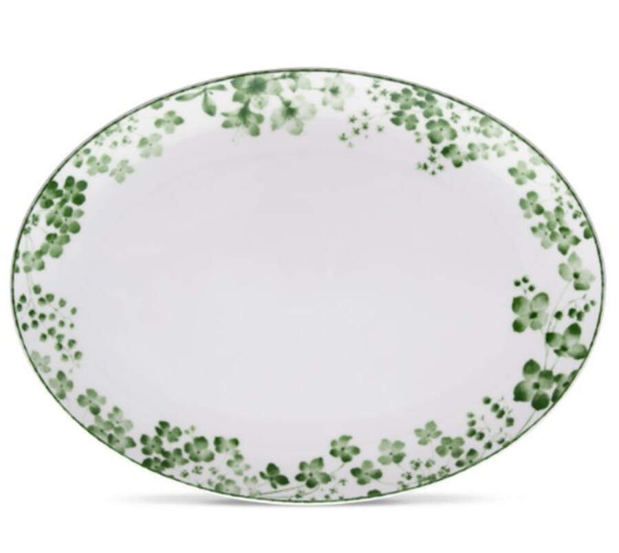 Bloomington Road 14" Oval Serving Platter by Noritake-1