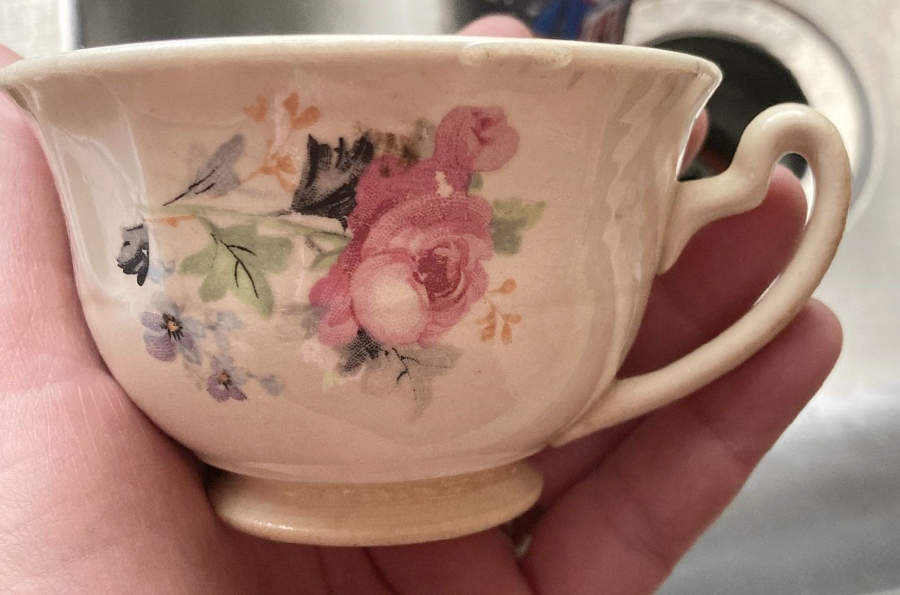 Primrose Footed Cup by Nasco China (USA)-1