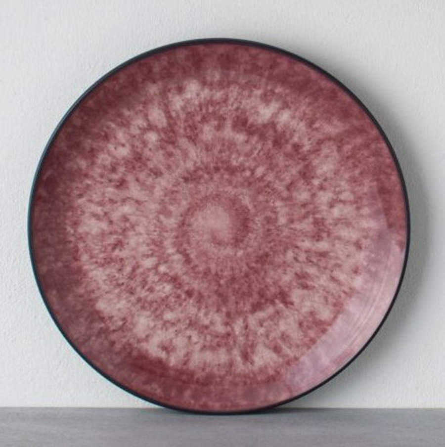 Colorkraft Essence Garnet Dinner Plate by Noritake-1