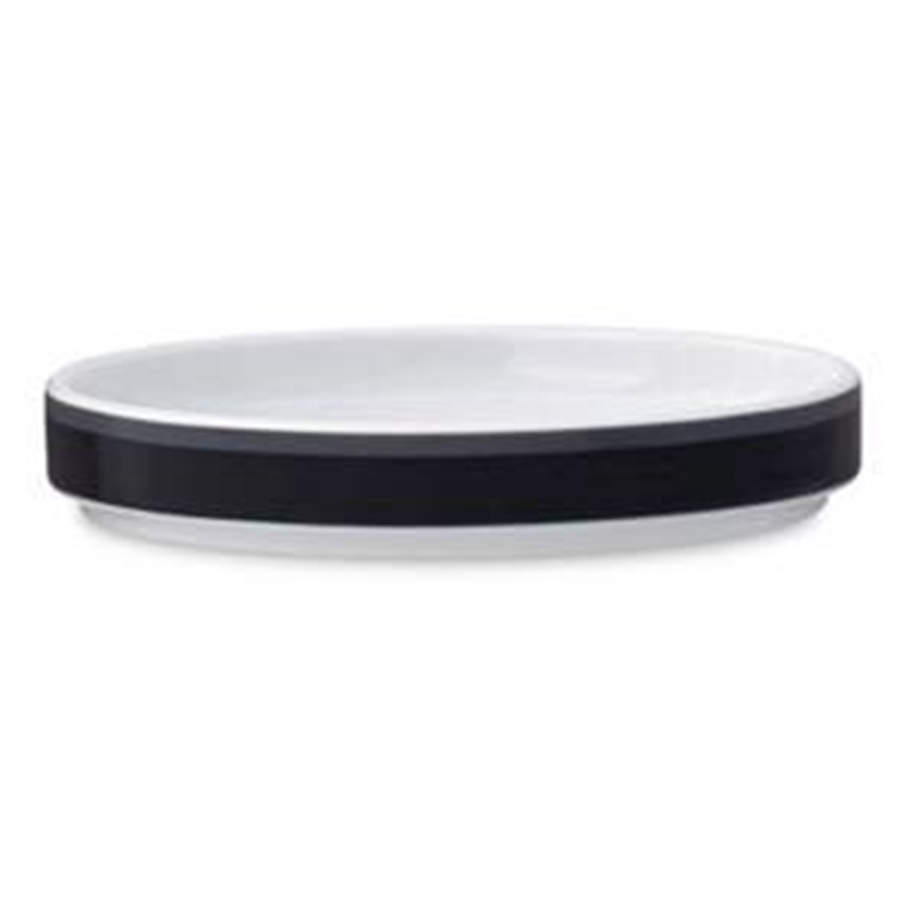 Colorstax Stripe Black Bread & Butter Plate by Noritake-1