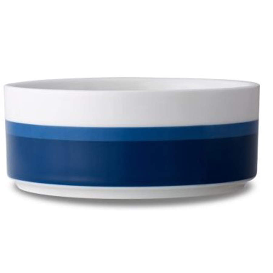 Colorstax Stripe Blue Soup/Cereal Bowl by Noritake-1