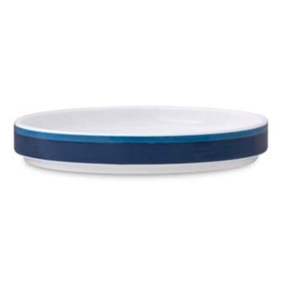 Colorstax Stripe Blue Bread & Butter Plate by Noritake-1