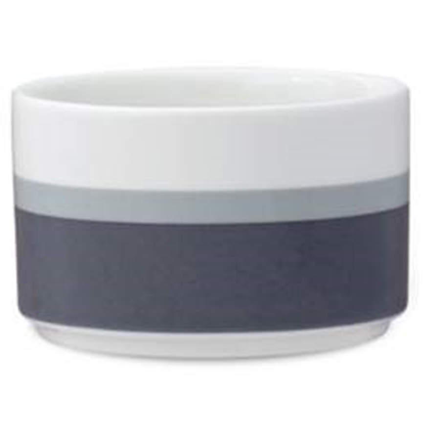 Colorstax Stripe Grey 3" Mini Bowl by Noritake-1