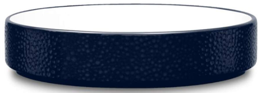 Colortex Stone Navy Blue 7" Deep Plate by Noritake-1