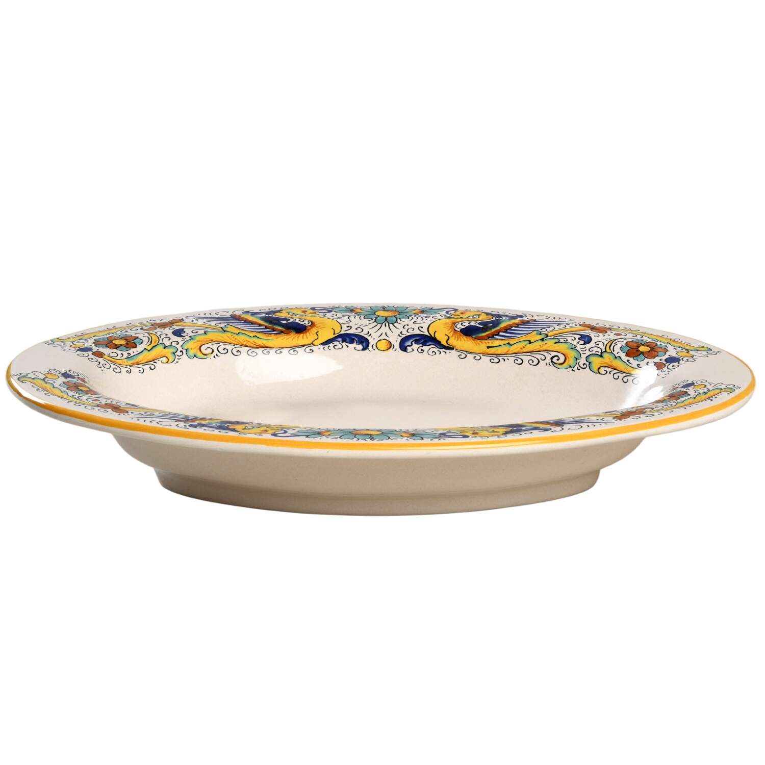 NVD2 13" Oval Vegetable Bowl by Nova Deruta-1