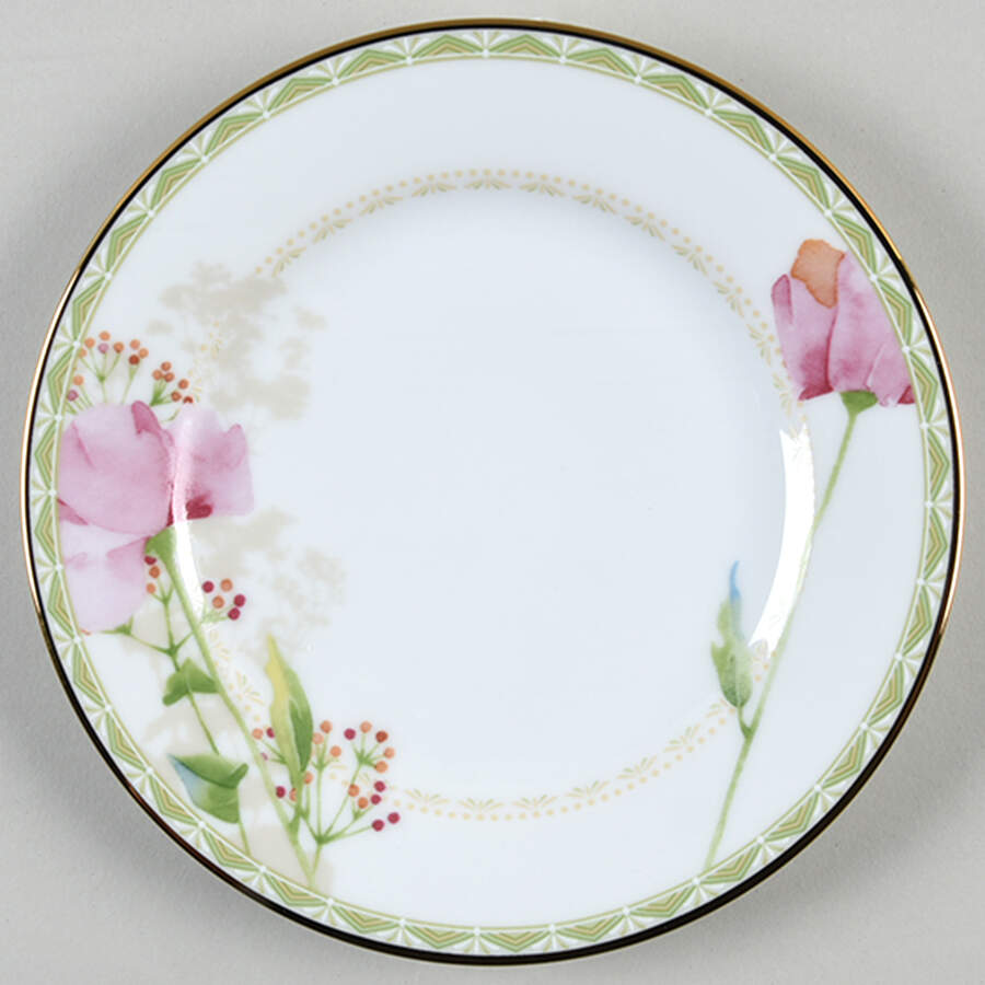 Poppy Place Appetizer/Bread & Butter Plate by Noritake-1