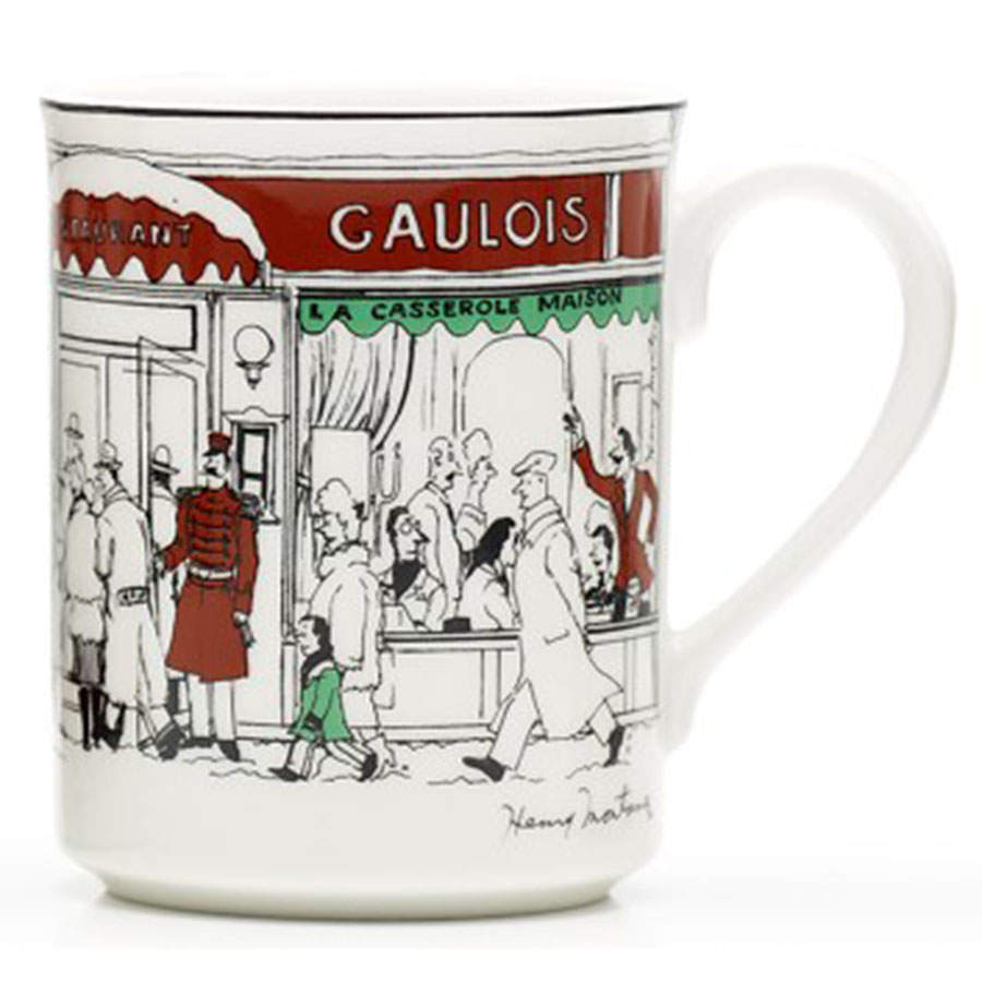 Le Restaurant Christmas Mug by Noritake-1