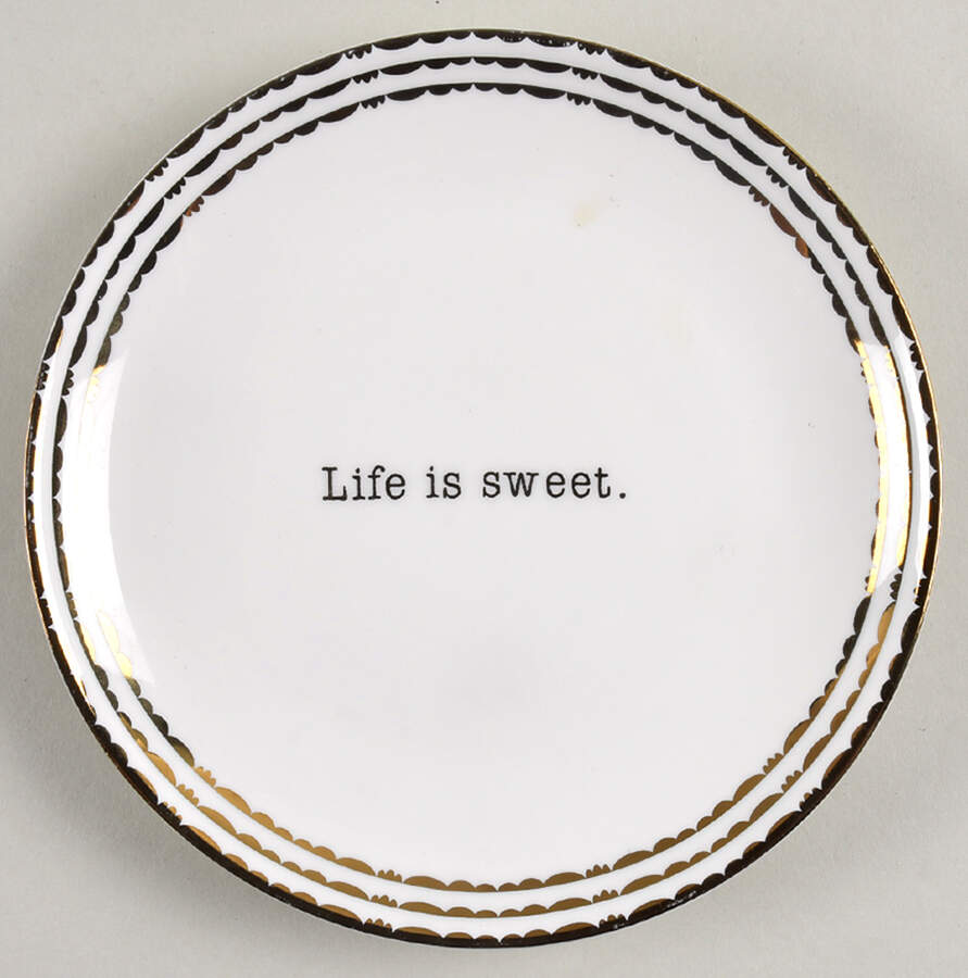 NMH19 Appetizer Plate by Nicole Miller Home-1