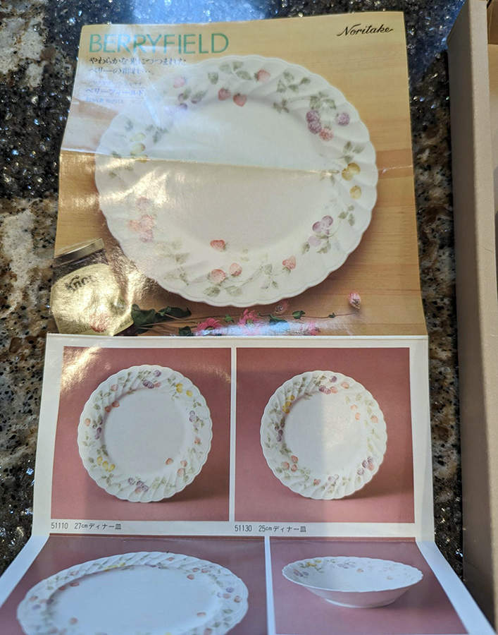 Berryfield Dinner Plate by Noritake-1