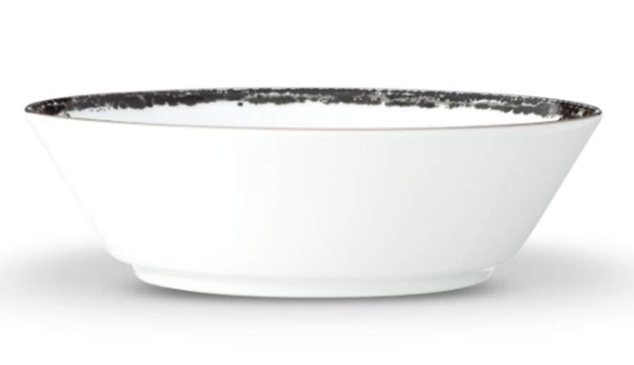 Black Rill Coupe Soup Bowl by Noritake-1