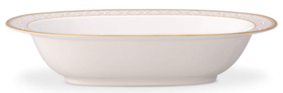 Noble Pearl 10" Oval Vegetable Bowl by Noritake-1