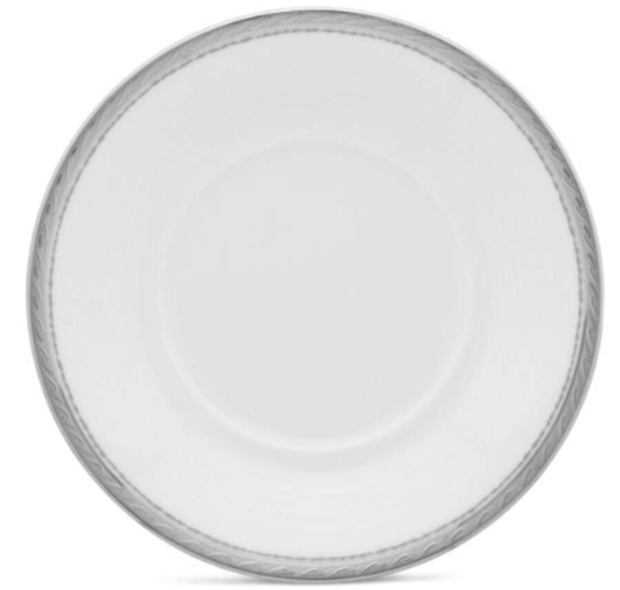 Whiteridge Platinum Saucer by Noritake-1