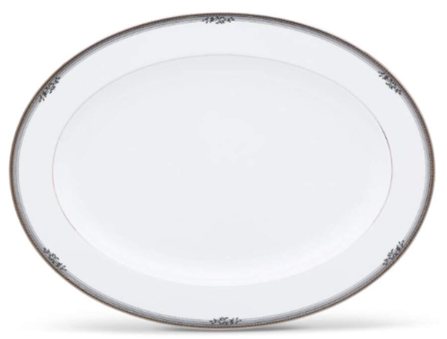 Laurelvale 16" Oval Serving Platter by Noritake-1
