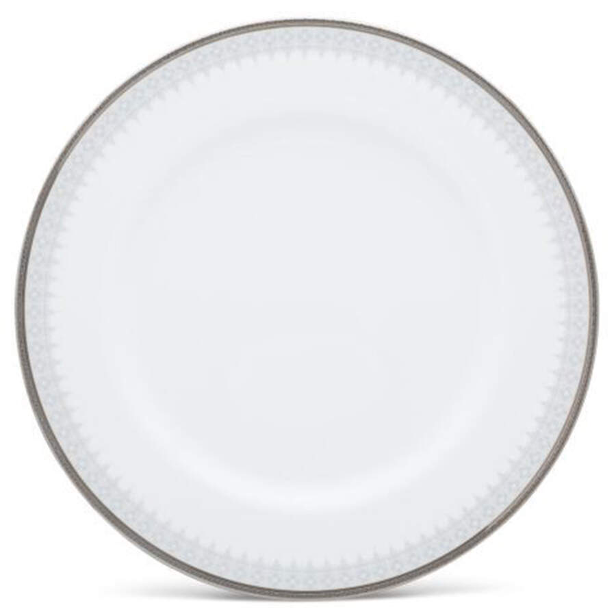 Silver Colonnade Dinner Plate by Noritake-1