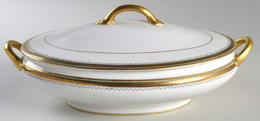 N5077 Oval Covered Vegetable by Noritake-1