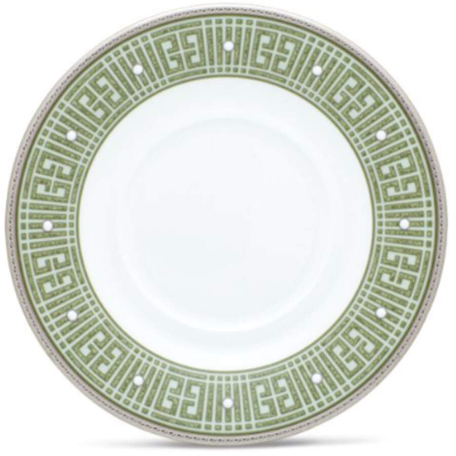 Infinity Green Platinum Saucer by Noritake-1