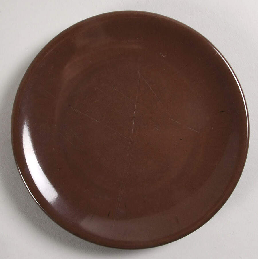 Residential-Russell Wright (Melmac) Bread & Butter Plate by Northern Chemical-1