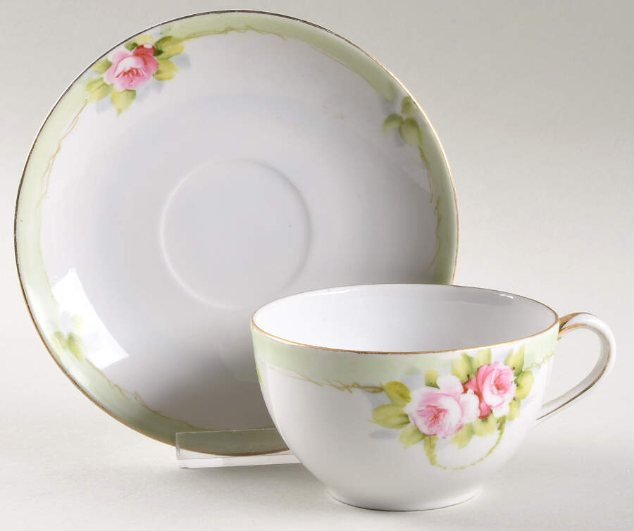 N5090 Flat Cup & Saucer Set by Noritake-1
