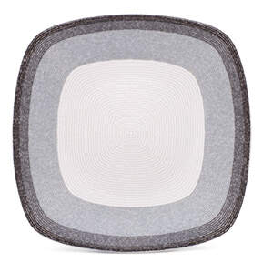 Colorscapes Layers Charcoal Square Salad/Dessert Plate by Noritake-1