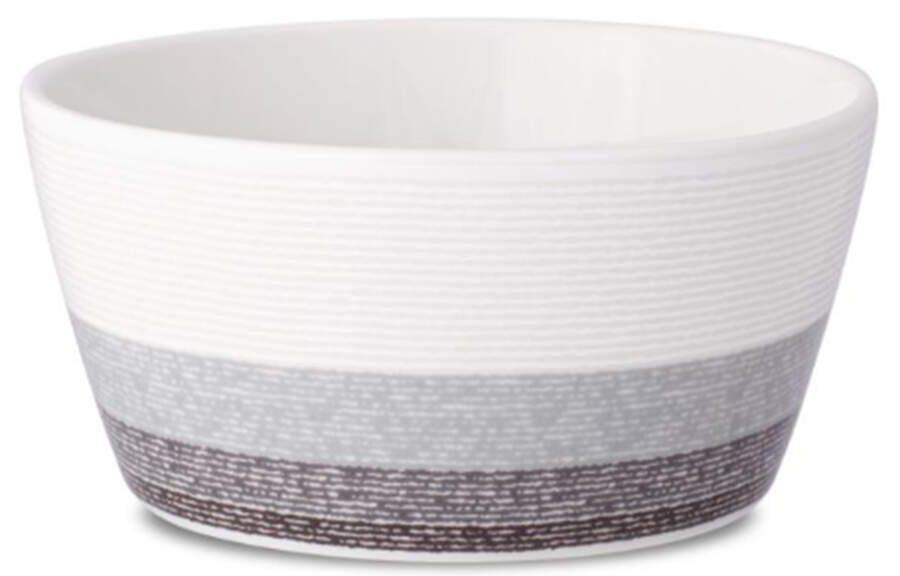 Colorscapes Layers Charcoal Soup/Cereal Bowl by Noritake-1