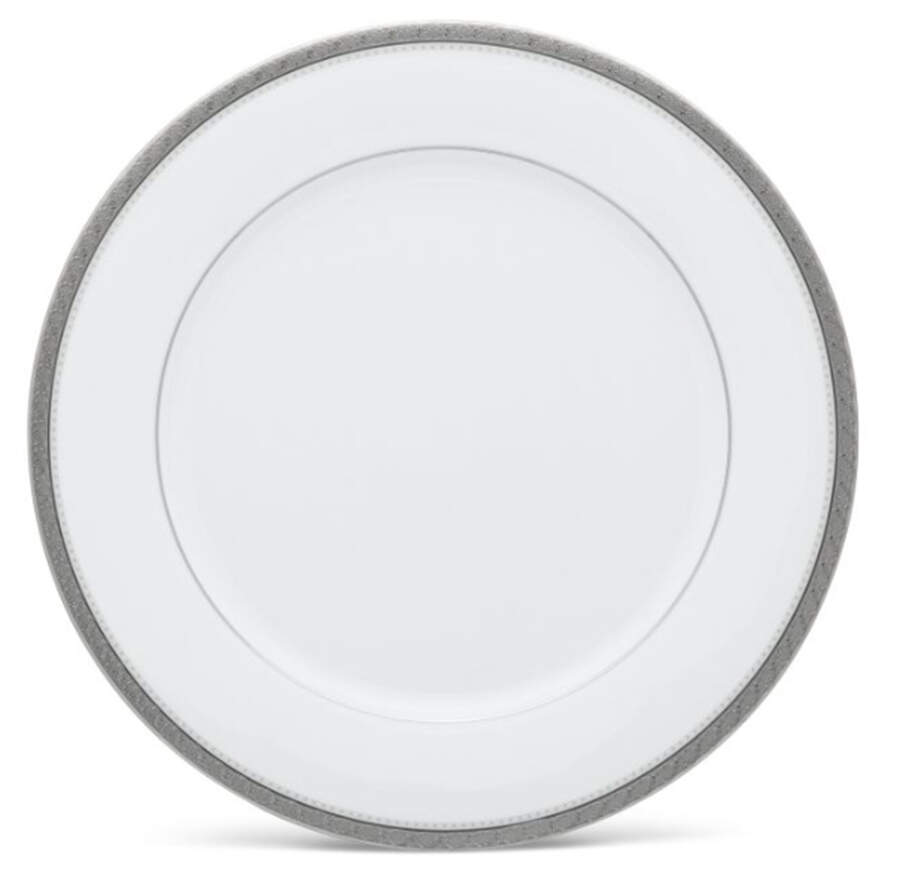Charlotta Platinum Dinner Plate by Noritake-1